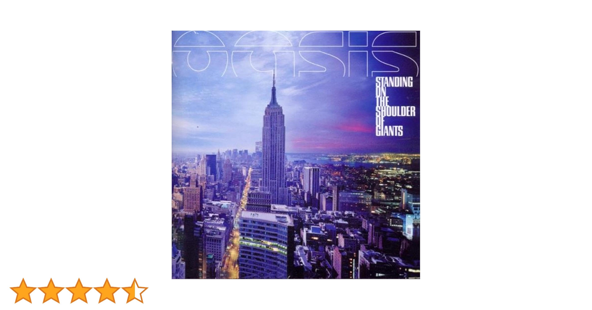 洋楽 Oasis Standing On The Shoulder Of Giants Oasis: Standing On The Shoulder Of Giants (cd): Amazon.ca: Music